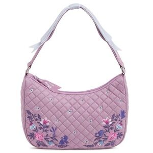 Disney x Vera Bradley Frannie Crescent Crossbody “Literary Belle”